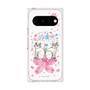 プレミアムスクエアケース with Pixelsnap［ おかべてつろう - きみに花束を ］