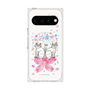 プレミアムスクエアケース with Pixelsnap［ おかべてつろう - きみに花束を ］