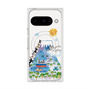 プレミアムスクエアケース with Pixelsnap［ おかべてつろう - 上を目指していきましょう ］