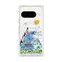 プレミアムスクエアケース with Pixelsnap［ おかべてつろう - 上を目指していきましょう ］