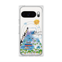 プレミアムスクエアケース with Pixelsnap［ おかべてつろう - 上を目指していきましょう ］