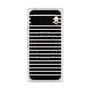 プレミアムスクエアケース with Pixelsnap［ Middle Border - Black ］