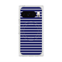 プレミアムスクエアケース with Pixelsnap［ Middle Border - Blue ］