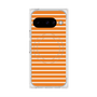 プレミアムスクエアケース with Pixelsnap［ Middle Border - Orange ］