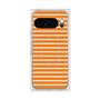 プレミアムスクエアケース with Pixelsnap［ Middle Border - Orange ］