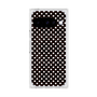 プレミアムスクエアケース with Pixelsnap［ Small Dot - Black ］