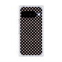 プレミアムスクエアケース with Pixelsnap［ Small Dot - Black ］