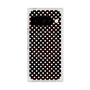 プレミアムスクエアケース with Pixelsnap［ Small Dot - Black ］