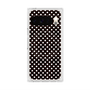 プレミアムスクエアケース with Pixelsnap［ Small Dot - Black ］
