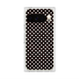 プレミアムスクエアケース with Pixelsnap［ Small Dot - Black ］