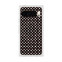 プレミアムスクエアケース with Pixelsnap［ Small Dot - Black ］