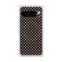 プレミアムスクエアケース with Pixelsnap［ Small Dot - Black ］