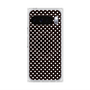 プレミアムスクエアケース with Pixelsnap［ Small Dot - Black ］