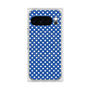 プレミアムスクエアケース with Pixelsnap［ Small Dot - Blue ］