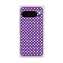 プレミアムスクエアケース with Pixelsnap［ Small Dot - Purple ］