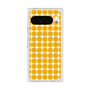 プレミアムスクエアケース with Pixelsnap［ Big Dot - Yellow ］