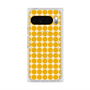 プレミアムスクエアケース with Pixelsnap［ Big Dot - Yellow ］