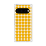 プレミアムスクエアケース with Pixelsnap［ Big Dot - Yellow ］