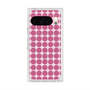 プレミアムスクエアケース with Pixelsnap［ Big Dot - Pink ］