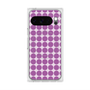 プレミアムスクエアケース with Pixelsnap［ Big Dot - Purple ］