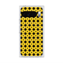 プレミアムスクエアケース with Pixelsnap［ Shower Dot - Yellow ］