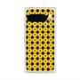 プレミアムスクエアケース with Pixelsnap［ Shower Dot - Yellow ］