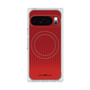 プレミアムスクエアケース with Pixelsnap［ Dot Gradation - Red ］