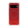 プレミアムスクエアケース with Pixelsnap［ Dot Gradation - Red ］