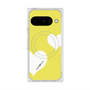 プレミアムスクエアケース with Pixelsnap［ Two Hearts - Yellow ］