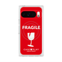 プレミアムスクエアケース with Pixelsnap［ FRAGILE - Red ］