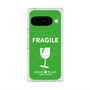 プレミアムスクエアケース with Pixelsnap［ FRAGILE - Green ］
