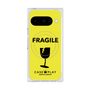 プレミアムスクエアケース with Pixelsnap［ FRAGILE - Yellow ］