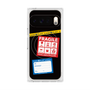 プレミアムスクエアケース with Pixelsnap［ FRAGILE Stickers - Black ］