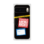プレミアムスクエアケース with Pixelsnap［ FRAGILE Stickers - Black ］