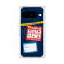 プレミアムスクエアケース with Pixelsnap［ FRAGILE Stickers - Navy ］