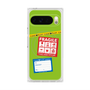 プレミアムスクエアケース with Pixelsnap［ FRAGILE Stickers - Green ］