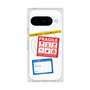 プレミアムスクエアケース with Pixelsnap［ FRAGILE Stickers - White ］