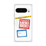 プレミアムスクエアケース with Pixelsnap［ FRAGILE Stickers - White ］