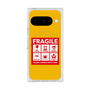 プレミアムスクエアケース with Pixelsnap［ FRAGILE Sticker - Yellow ］