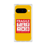 プレミアムスクエアケース with Pixelsnap［ FRAGILE Sticker - Yellow ］