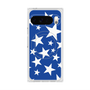 プレミアムスクエアケース with Pixelsnap［ Stars - Blue ］