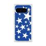 プレミアムスクエアケース with Pixelsnap［ Stars - Blue ］