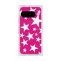 プレミアムスクエアケース with Pixelsnap［ Stars - Pink ］