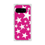 プレミアムスクエアケース with Pixelsnap［ Stars - Pink ］