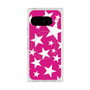 プレミアムスクエアケース with Pixelsnap［ Stars - Pink ］