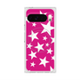 プレミアムスクエアケース with Pixelsnap［ Stars - Pink ］
