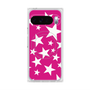 プレミアムスクエアケース with Pixelsnap［ Stars - Pink ］