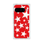 プレミアムスクエアケース with Pixelsnap［ Stars - Red ］