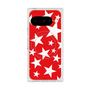 プレミアムスクエアケース with Pixelsnap［ Stars - Red ］