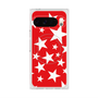 プレミアムスクエアケース with Pixelsnap［ Stars - Red ］